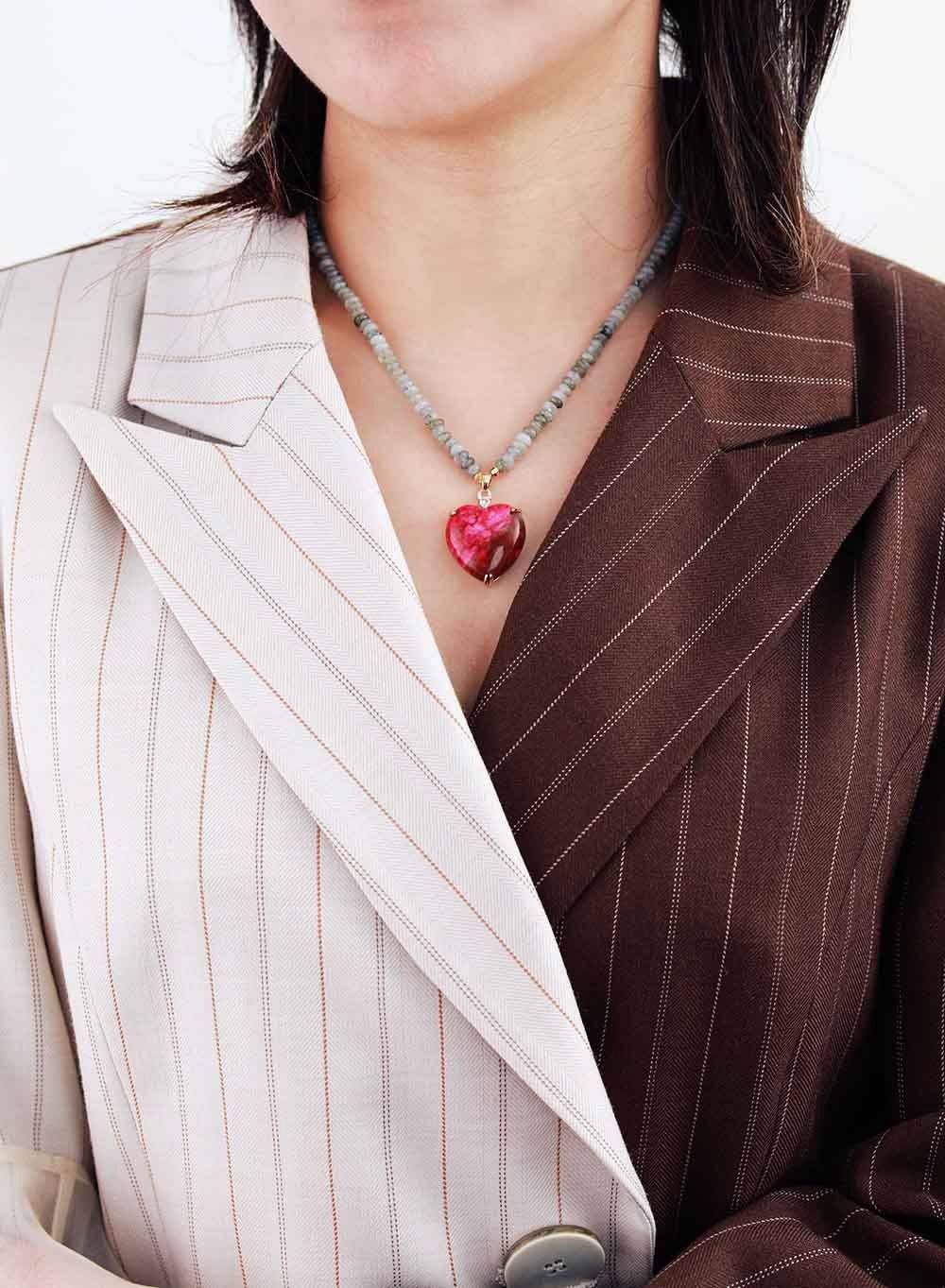 Helende Hart Kralenketting - Nova