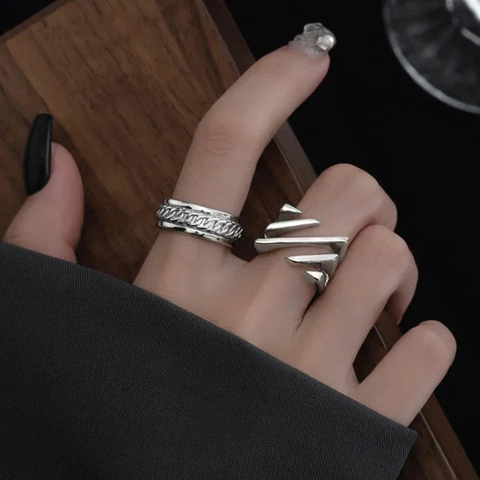 Gelaagde Gedraaide Ring - Amaris