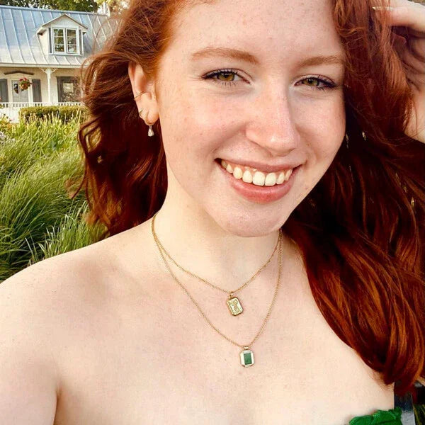 Handgemaakte 14K Vergulde Zirkonia Oorbellen - Valerie