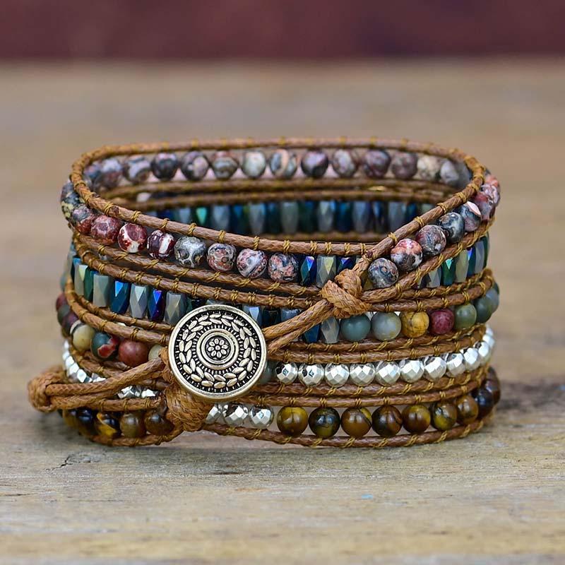 Tijgeroog Versterkende Apple Watch Horlogeband - Orion