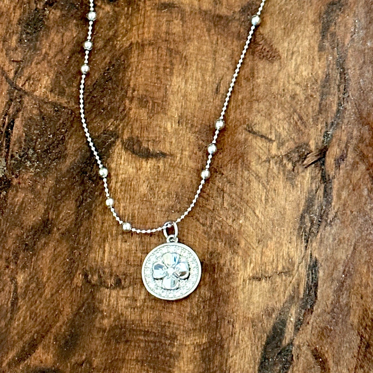 Felice Klaver Hanger Ketting