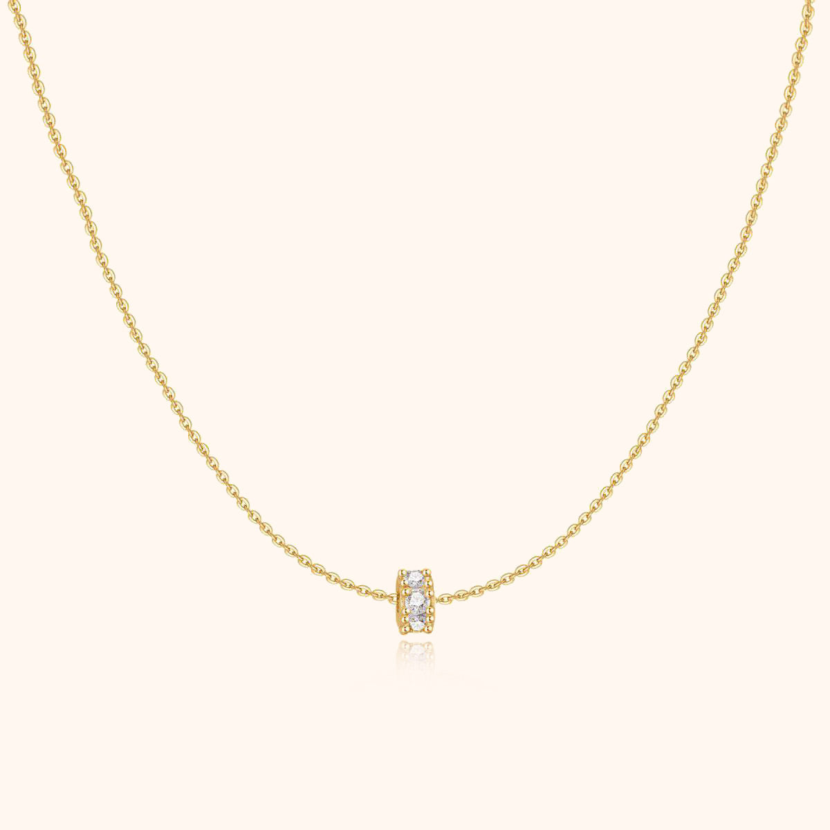 Sprankelende Cirkelketting - Valerie