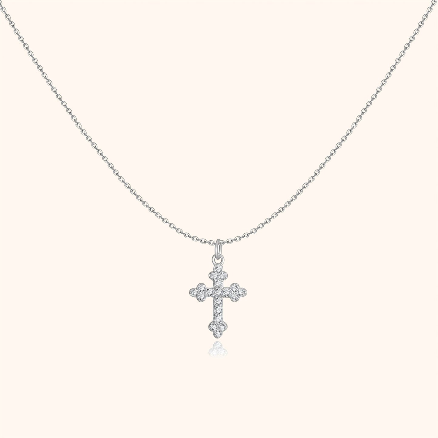 Stijlvolle Halsketting met Kruis - Clémence