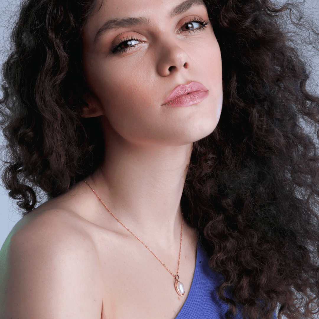 Vintage Gouden Parel Ketting - Lumina