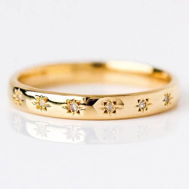 Klassieke Goud & Zirkonia Ring - Amalfi