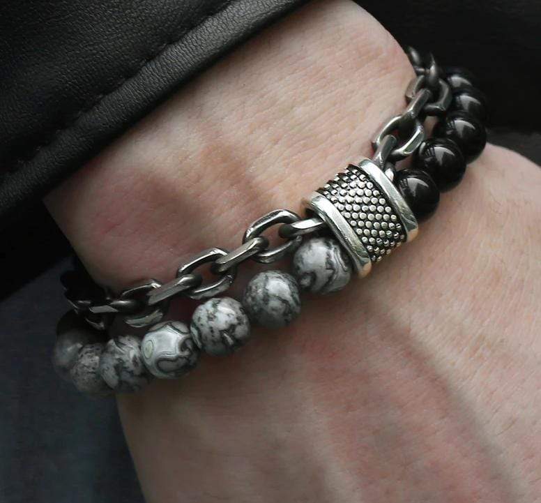 Jaspis Beschermende Armband - Darius