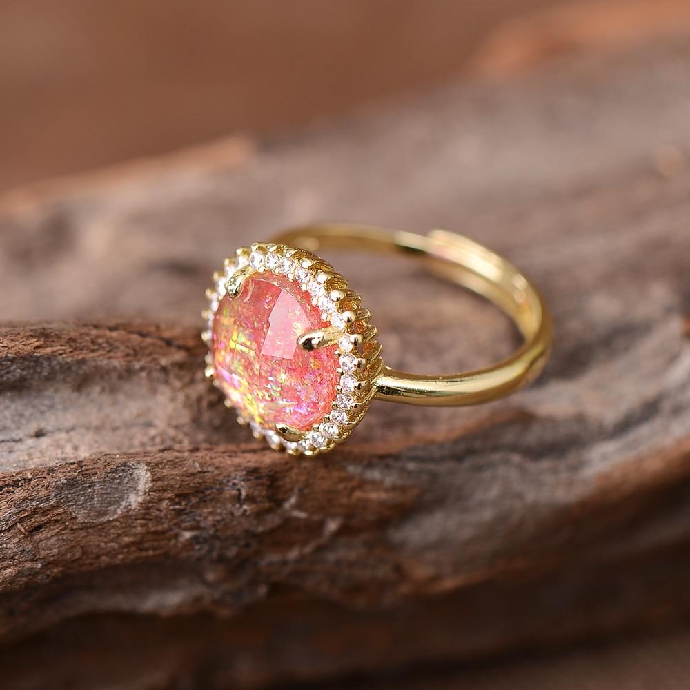 Mystieke Glans Cocktailring – Elowen