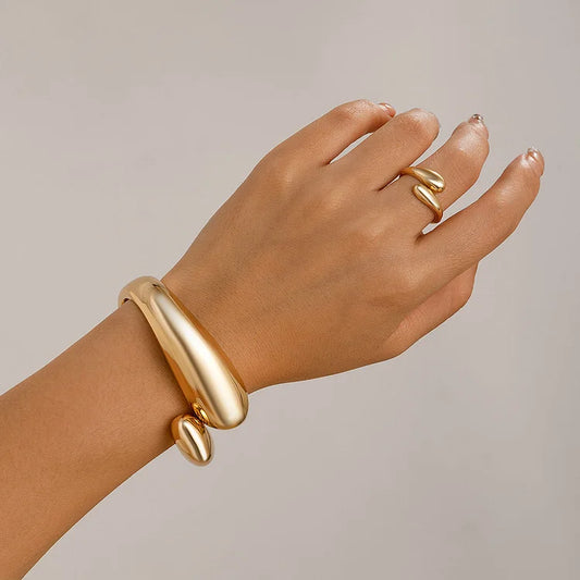Glanzende Kruisarmband - Celina