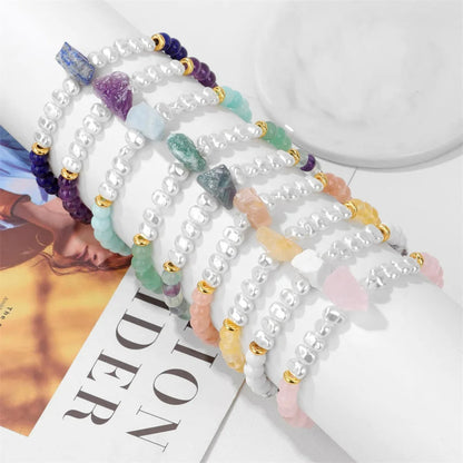Natuurlijk Kristalkralen Armband - Eline