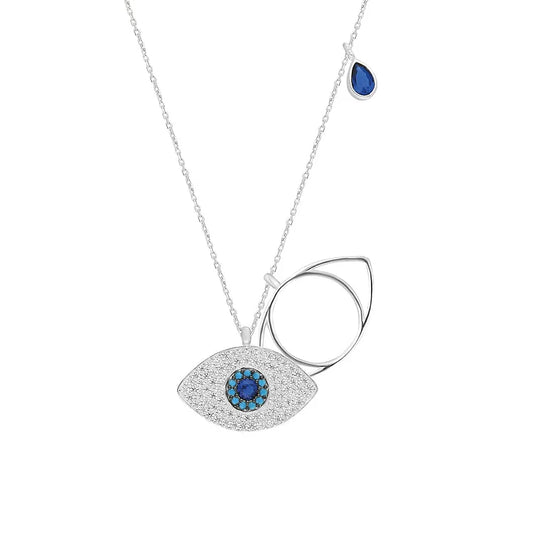 Stijlvolle Ketting met Boze Oog - Leyla
