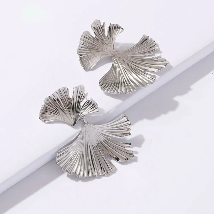 Bloemen Oorbellen in Goud en Zilver - Liora