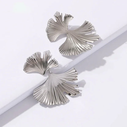 Bloemen Oorbellen in Goud en Zilver - Liora