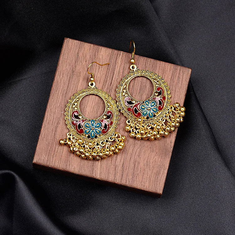 Boho Ethno Oorhangers - Noura