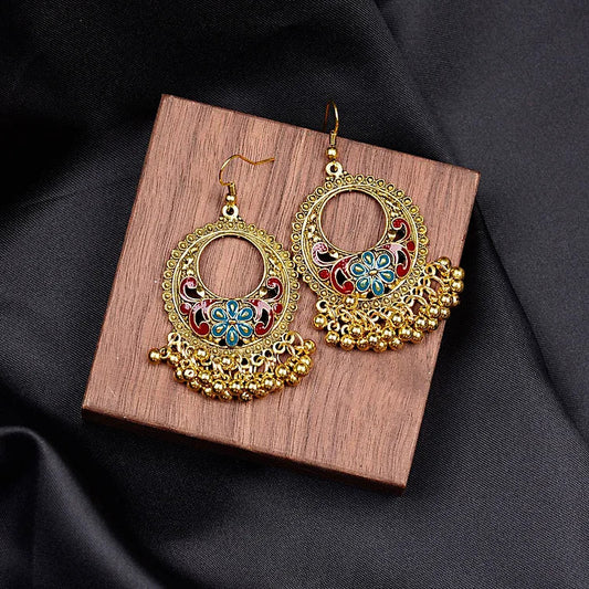 Boho Ethno Oorhangers - Noura