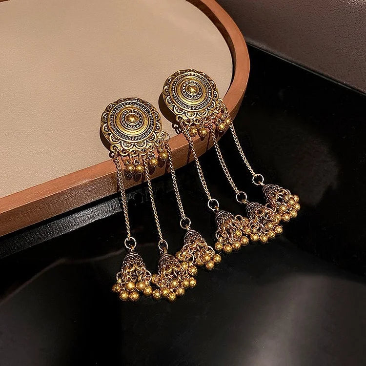 Boho Ethno Oorhangers - Noura