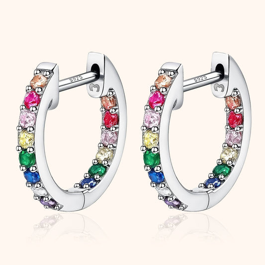 Regenboog Creolen - Sofia