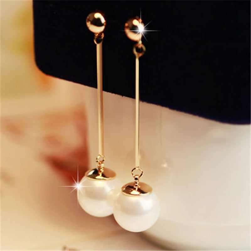 Parelhangoorbellen in Luxe Design - Selena