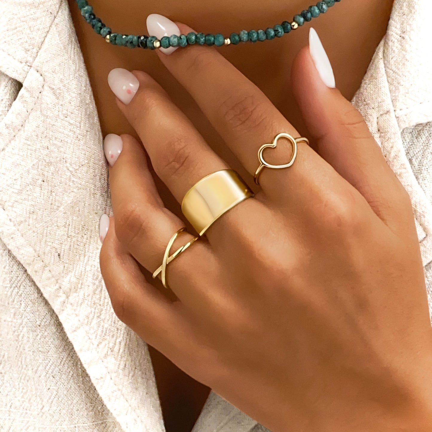 Verfrissende Jadeketting - Maya