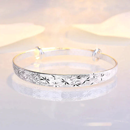 Prachtige Stervormige Zilveren Armband