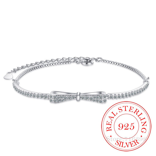 Zilveren Tennisarmband met Zirkonia | Stralend en subtiel