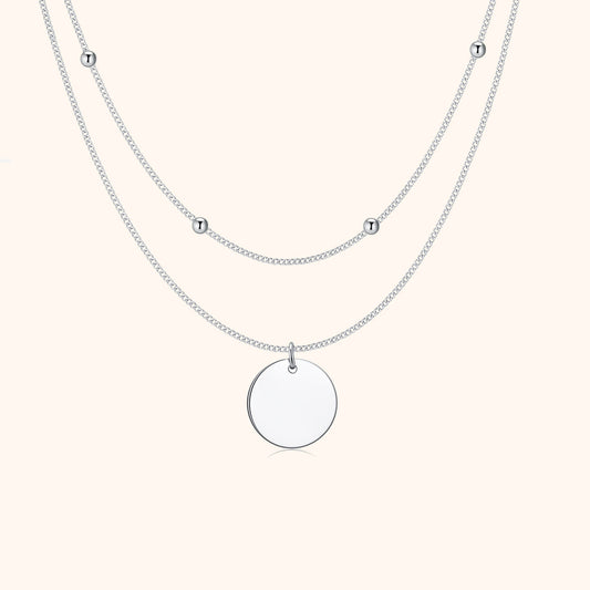 Dubbele Medaillonketting - Amélie