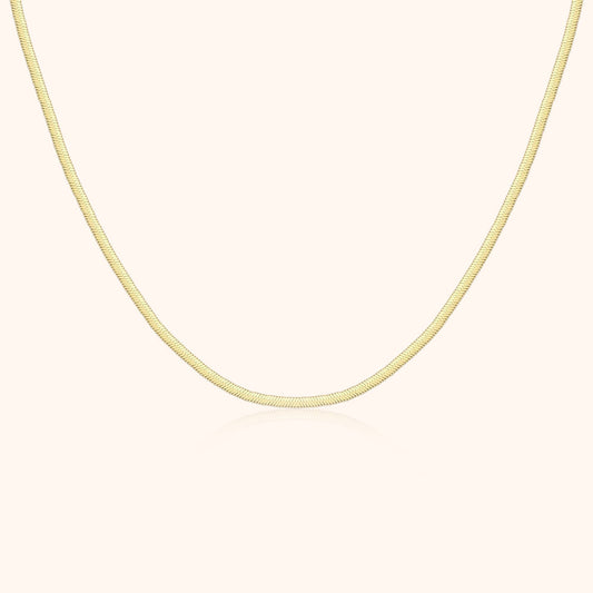 Luxe Platte Halsketting - Elvira