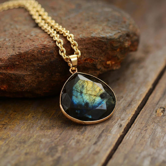 Labradoriet Aura Halsketting - Selene