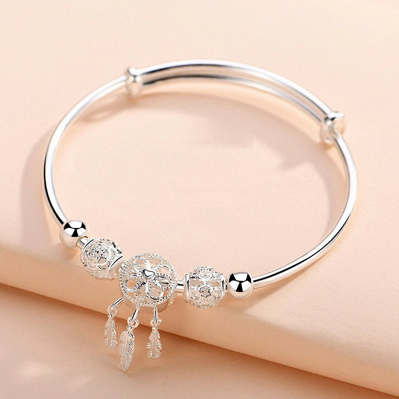 Verstelbaar Droomvanger Armband van 925 Zilver - Lisa