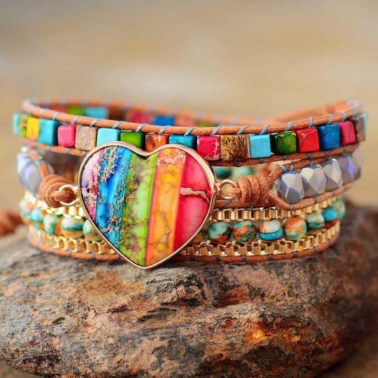 Chakra Energie Wikkelarmband - Vitala