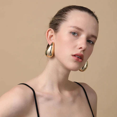 Vintage Teardrop Oorbellen - Aurielle