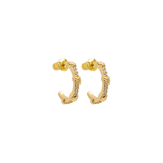 Sprankelende Open Creolen - Elara