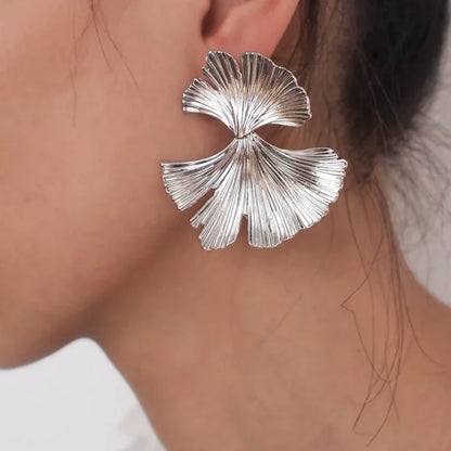 Bloemen Oorbellen in Goud en Zilver - Liora
