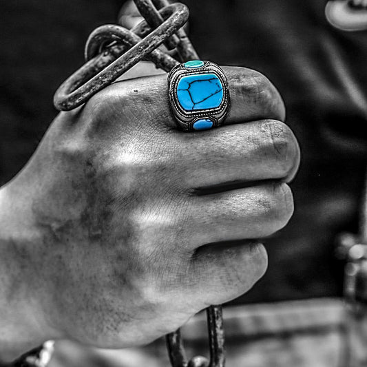 Turquoise Herenring - Thorin