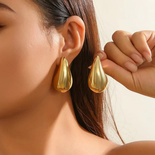 Vintage Teardrop Oorbellen - Aurielle