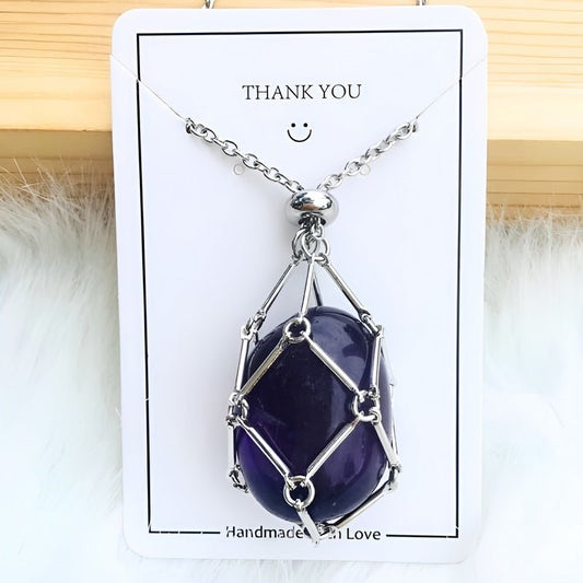 Ketting met Kristalhouder Hanger - CrystalGuard
