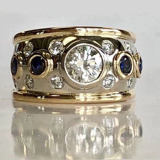 Gouden Ring met Zirkonia-inleg - Elina
