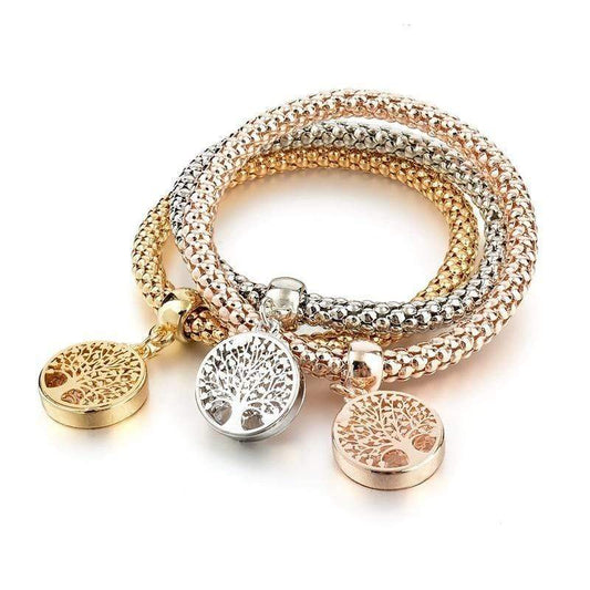 Boom des Levens Armbandenset (3-delig) - Liora