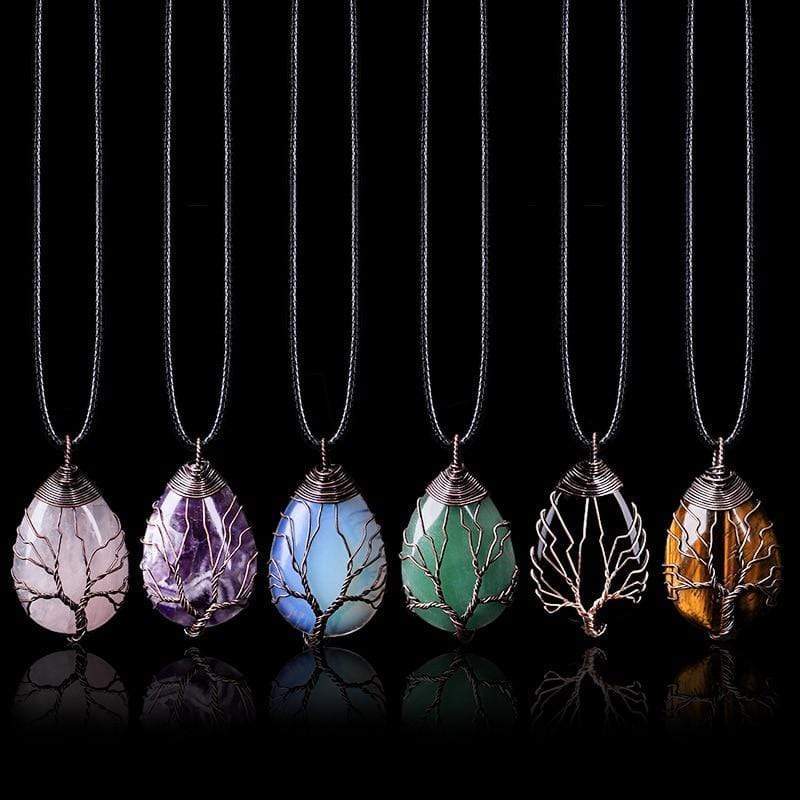 Zwarte Obsidiaan Druppelketting - Eryna