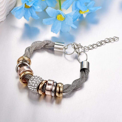 Gevlochten Modieuze Armband - Zarina