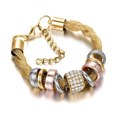 Gevlochten Modieuze Armband - Zarina
