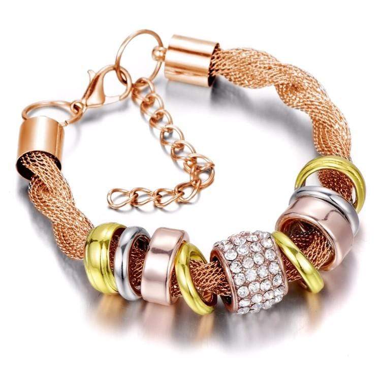 Gevlochten Modieuze Armband - Zarina