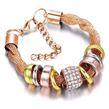Gevlochten Modieuze Armband - Zarina