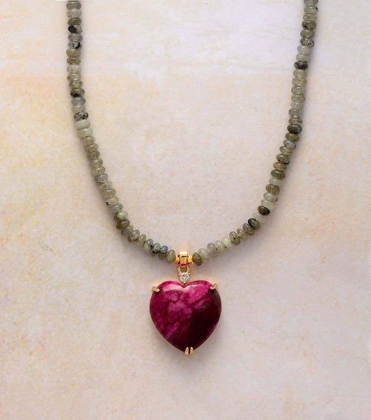 Helende Hart Kralenketting - Nova