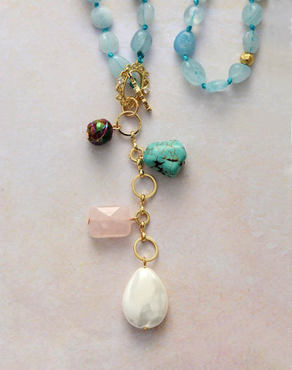 Oceaan Druppel Mala Ketting - Maris