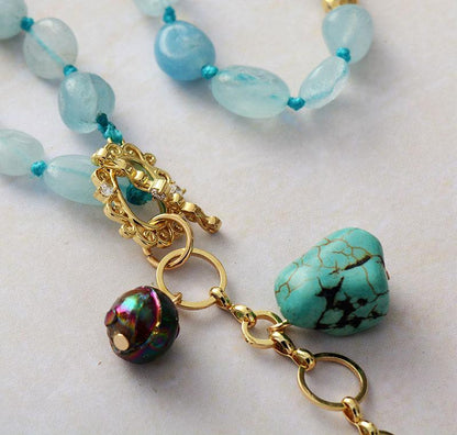 Oceaan Druppel Mala Ketting - Maris