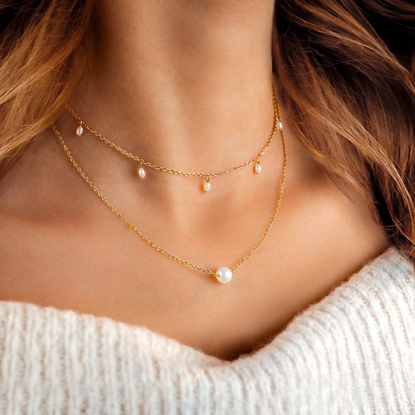 Zee Parelketting - Marie
