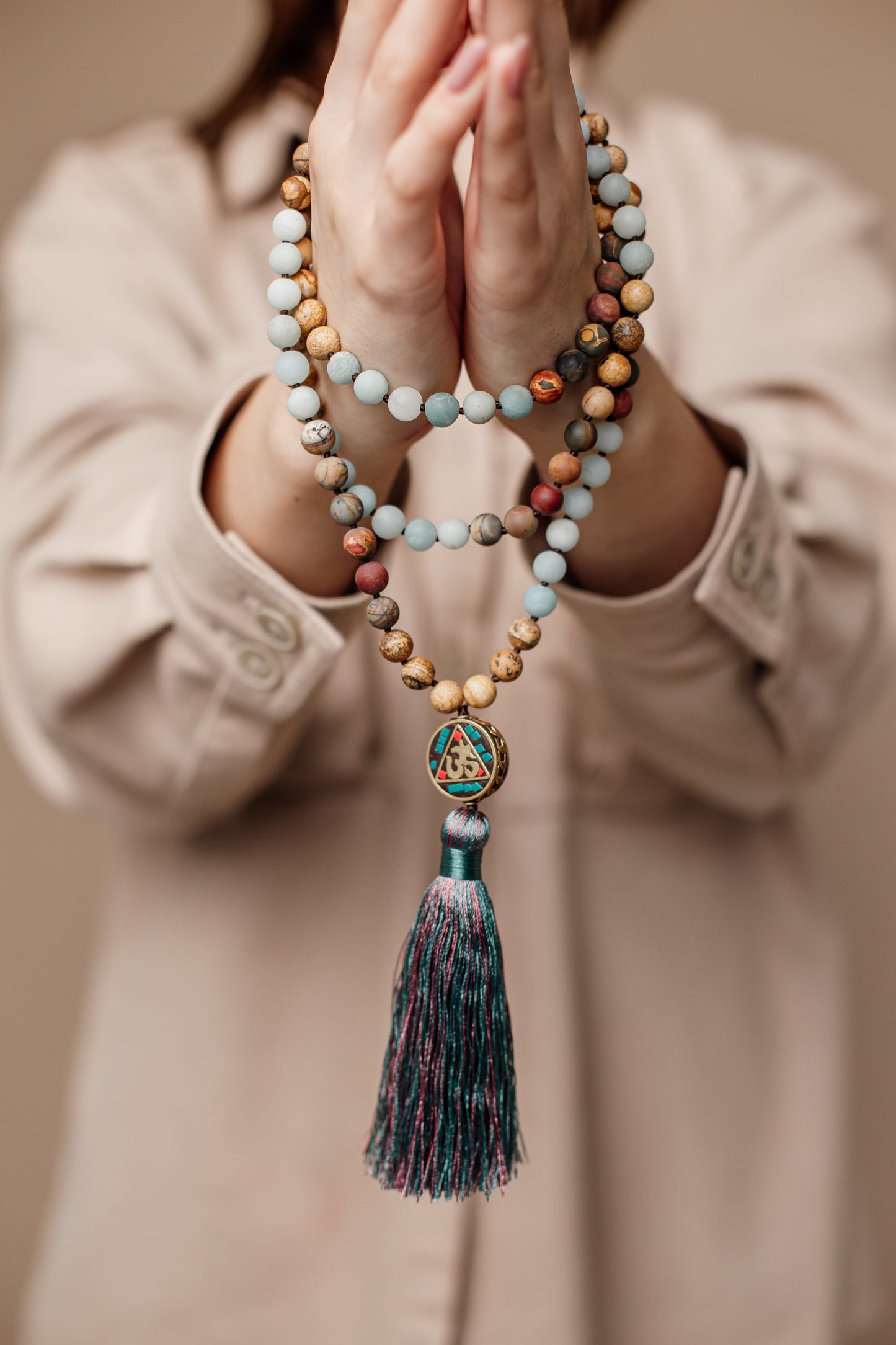 Aum Mala Kralenketting - Anaya