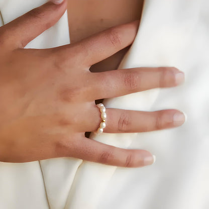 Ring met Parelmoer - Celeste