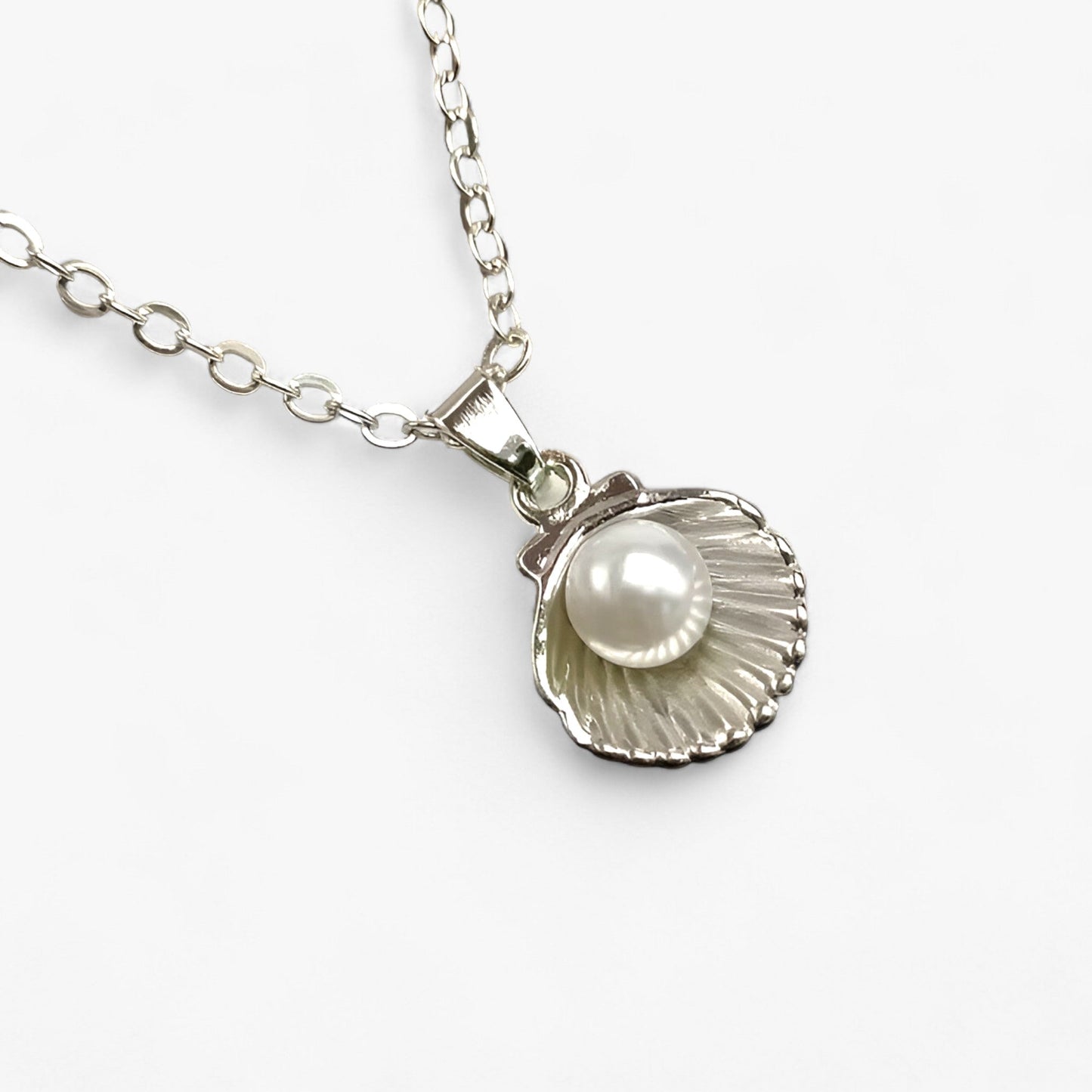 Trendy Schelp & Parel Ketting - Maris
