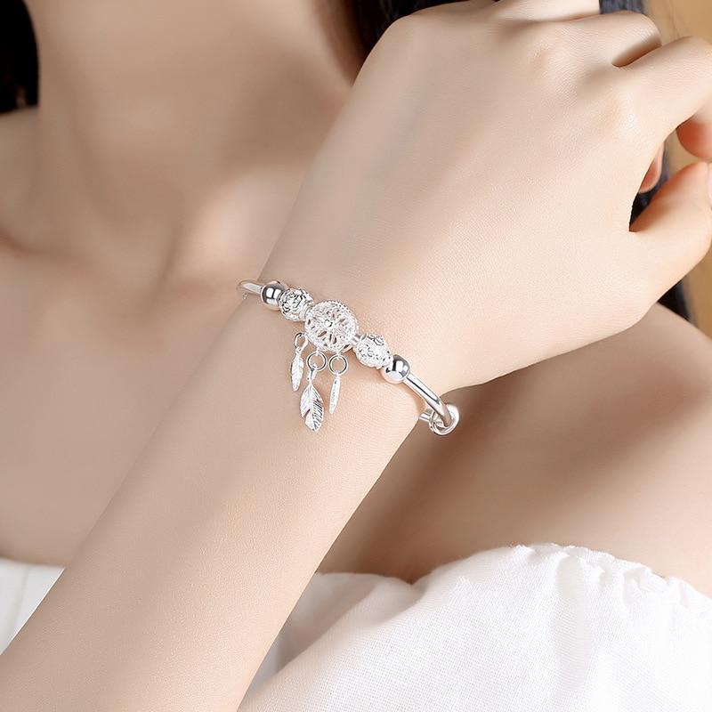 Verstelbaar Droomvanger Armband van 925 Zilver - Lisa